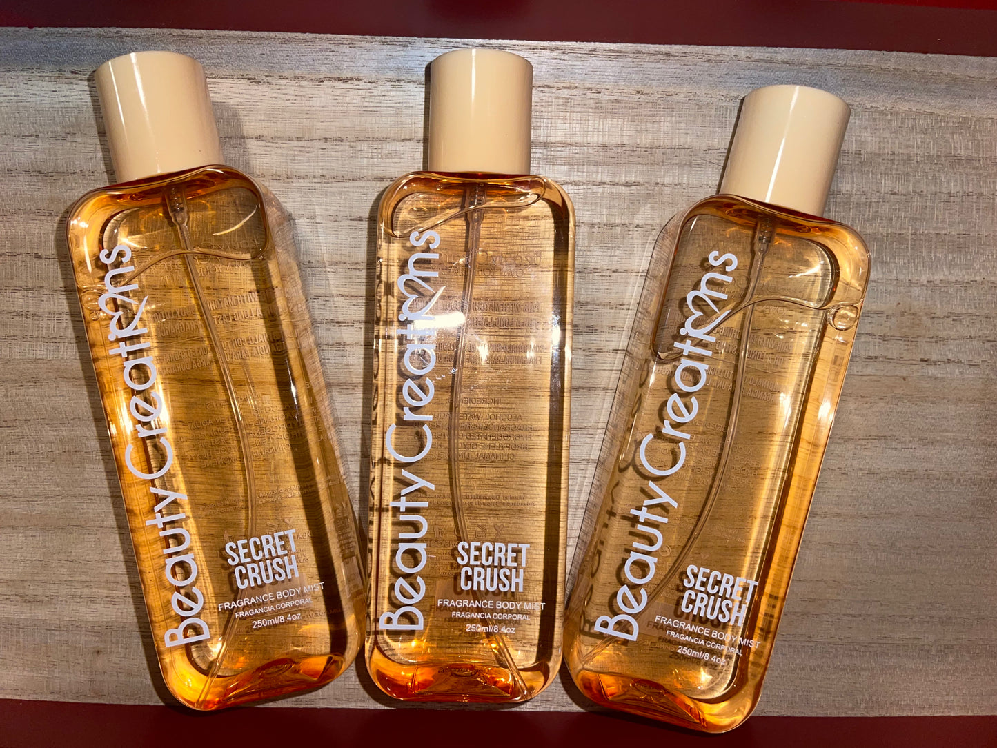 BC body mist secret crush