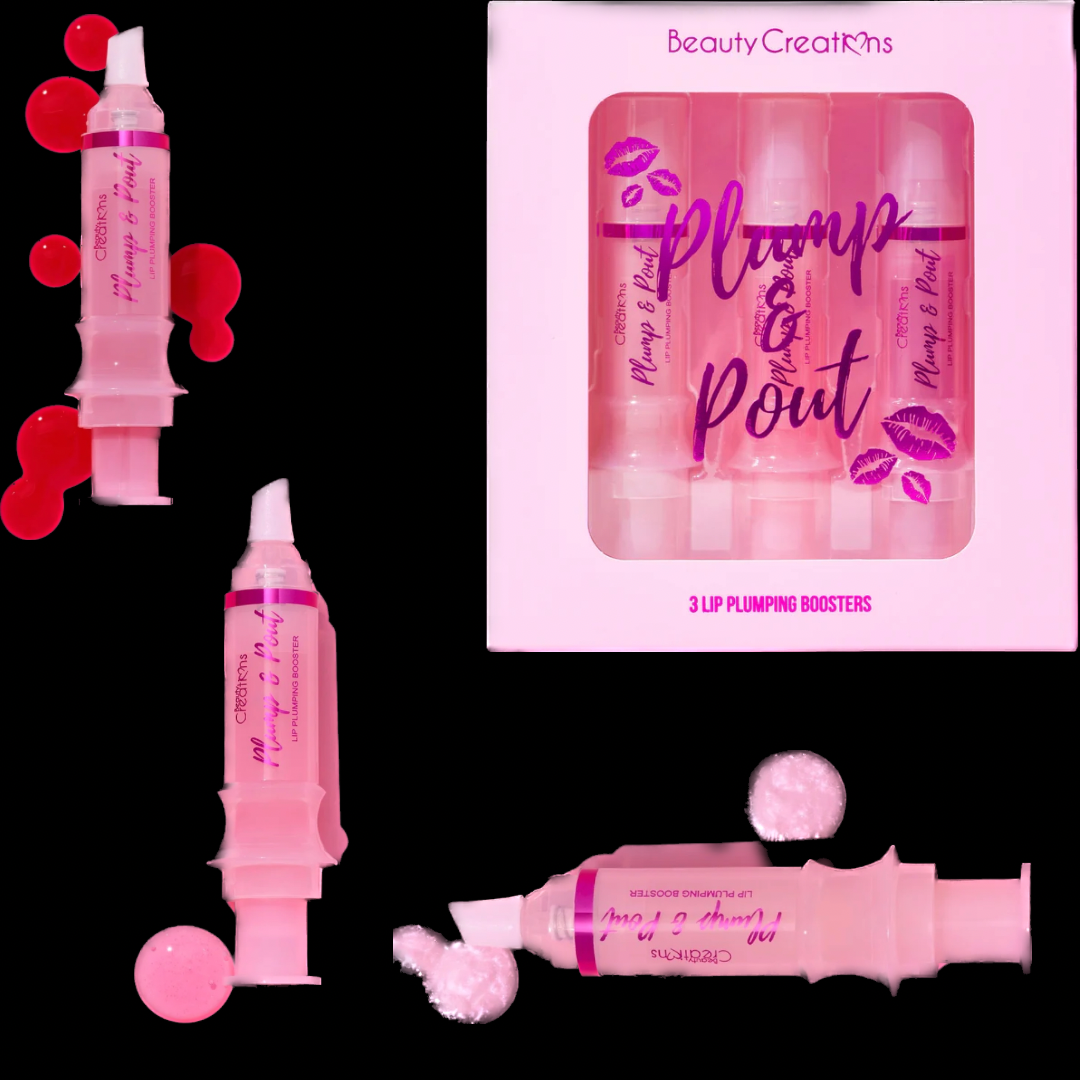 PLUMP & POUT LIP PLUMPING BOOSTERS (3 PACK)