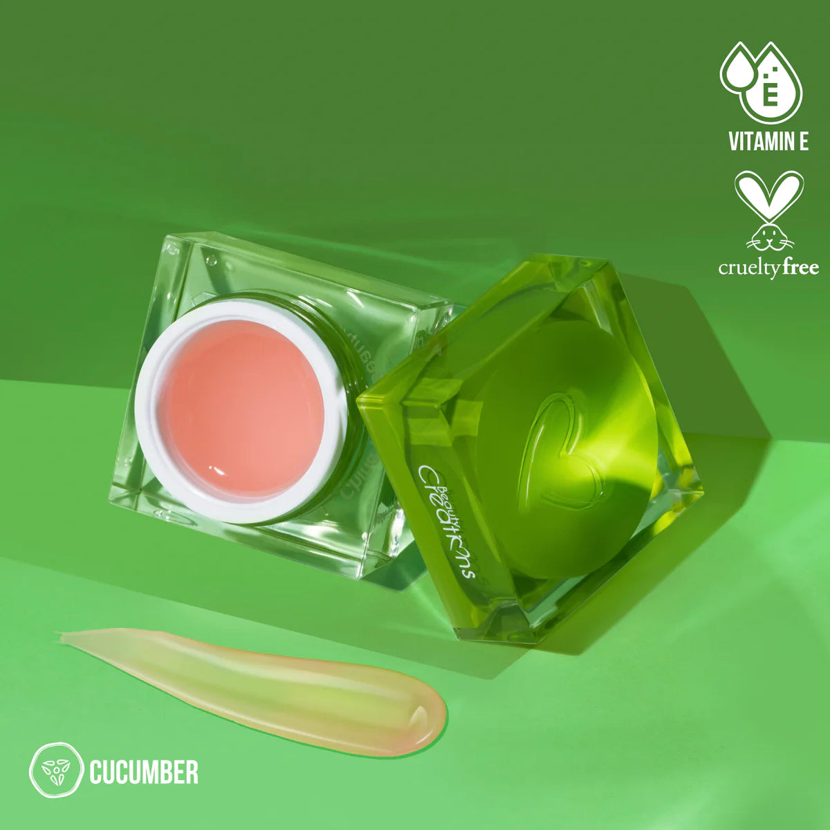 Cucumber lip mask