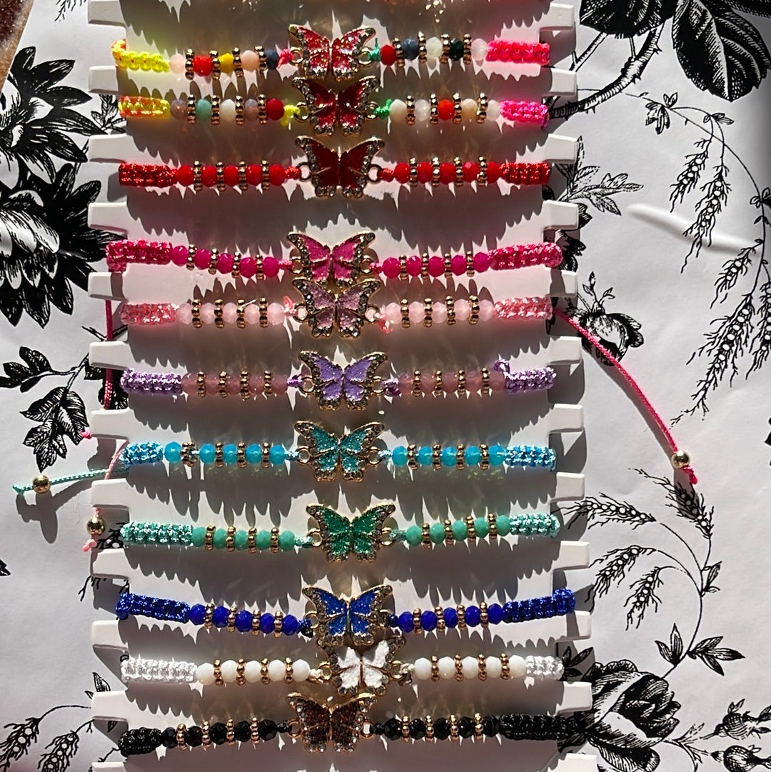 Butterfly bracelets